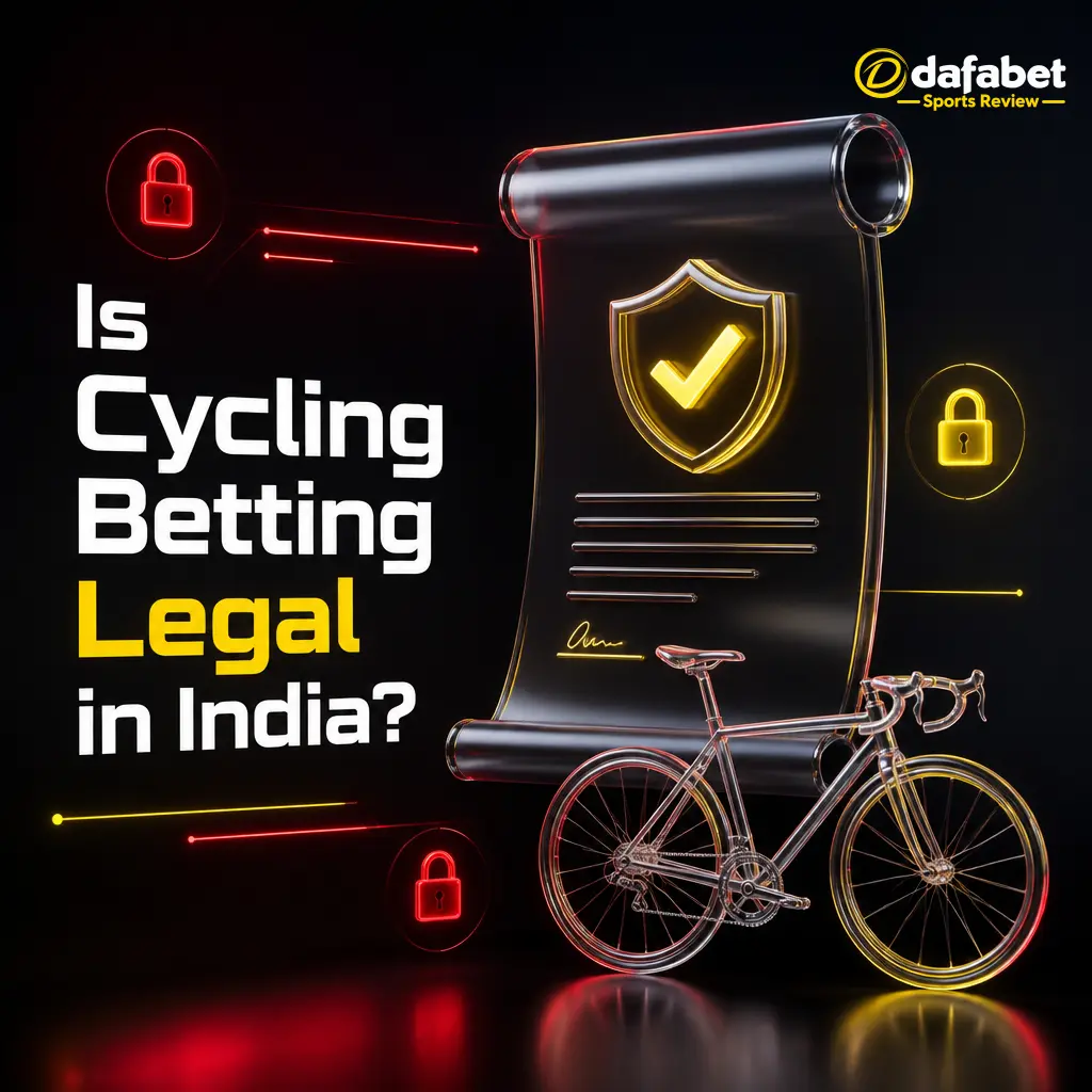 Cycling betting legality in India explained, covering Dafabet's licensing, secure payments, and data protection standards