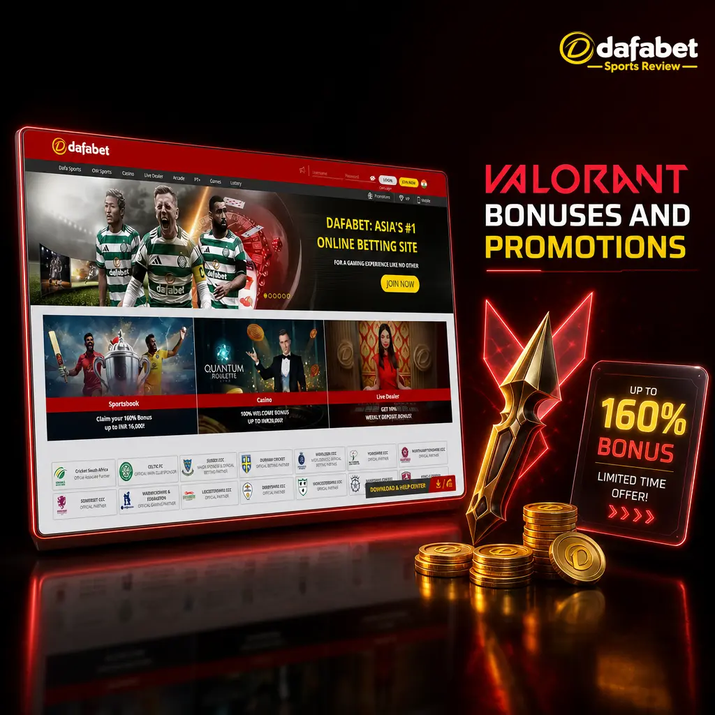Dafabet Valorant esports betting bonuses: 200% welcome offer up to INR 20,000 and VCT odds boosts for new users