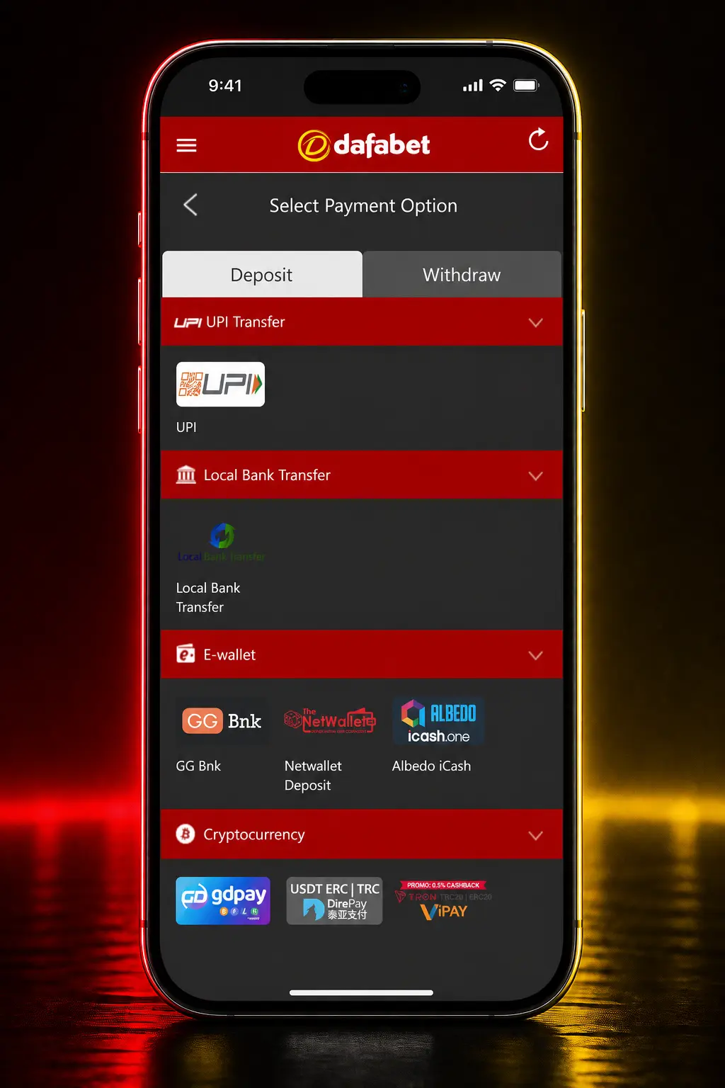 Step-by-step guide to betting on table tennis at Dafabet: sign up, deposit, choose a match, and place your bet.